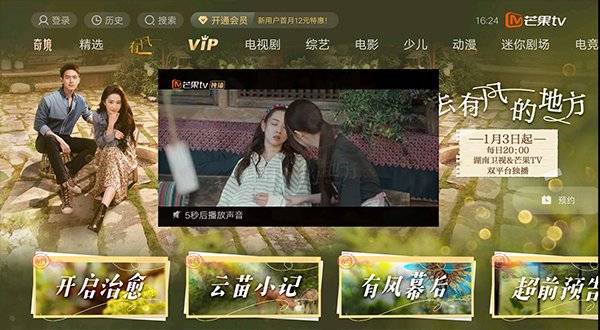 芒果tv电视版app3