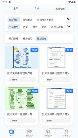 树图思维导图0