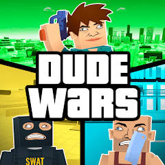 伙计战争像素沙盒射击(Dude Wars)_logo