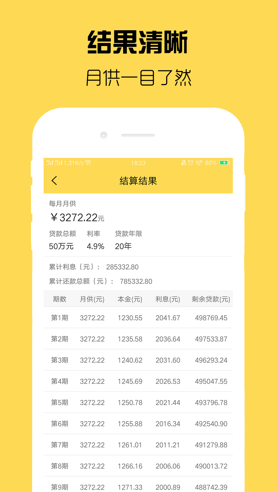 房贷计算器2023年最新版1